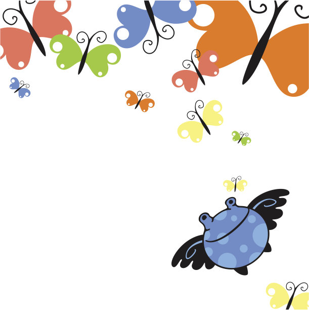 怪物和蝴蝶图片下载