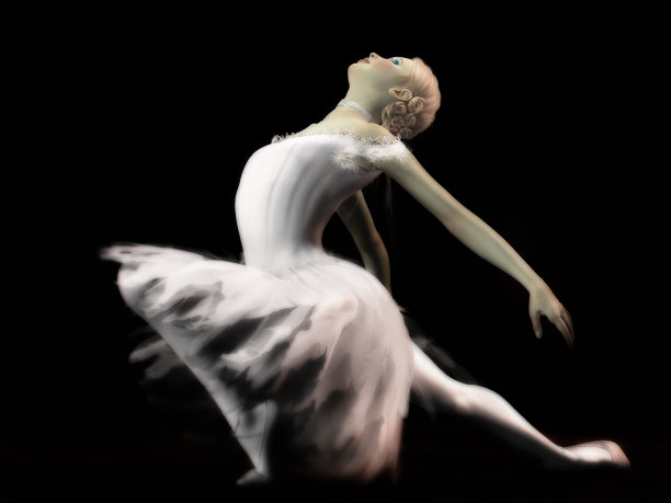 芭蕾舞演员白天鹅图片下载