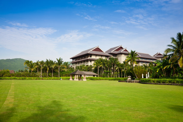 热带度假胜地图片下载