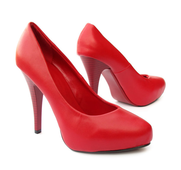红色高跟鞋图片下载