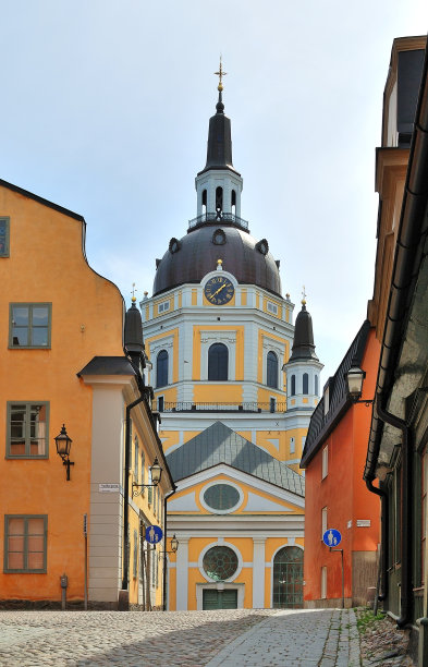 斯德哥尔摩，Katarinakyrkan 教堂图片下载