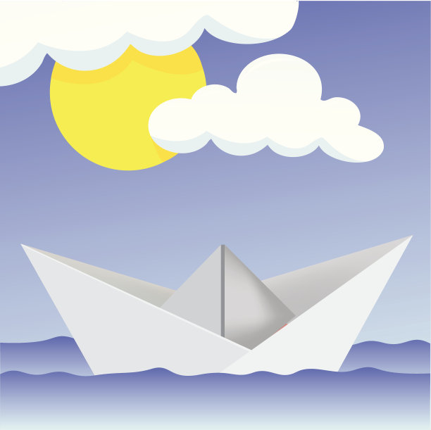 纸的船图片下载