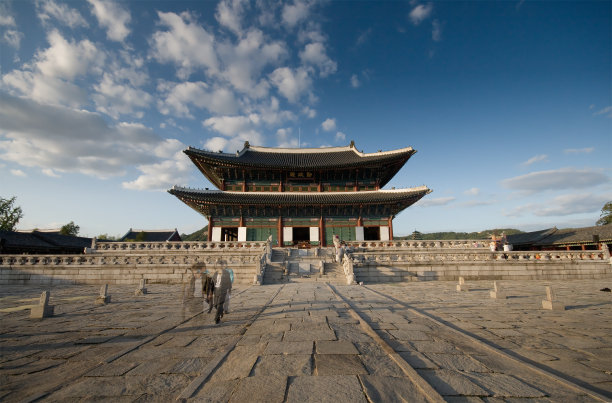 韩国景福宫不远图片下载