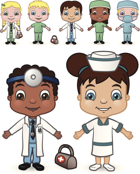 医生和护士设置1图片下载