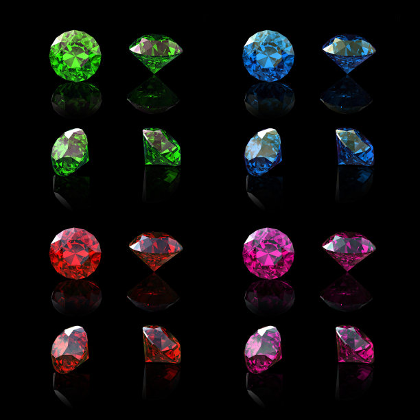 收藏的宝石图片下载