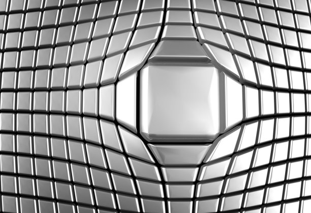 银色铝方形豪华背景图片下载