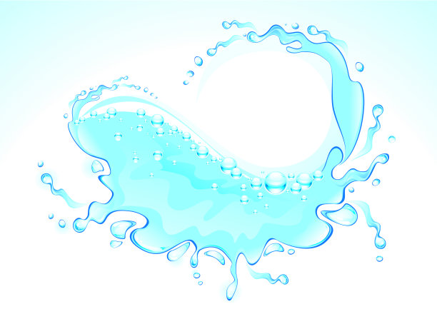 水框架与气泡。波。图片下载