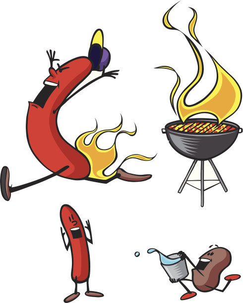 弗兰克豆夏季野餐图片下载