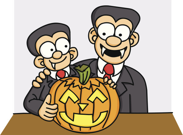 吸血鬼万圣节图片下载