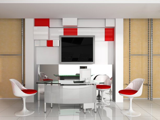 现代化的办公室内饰图片下载