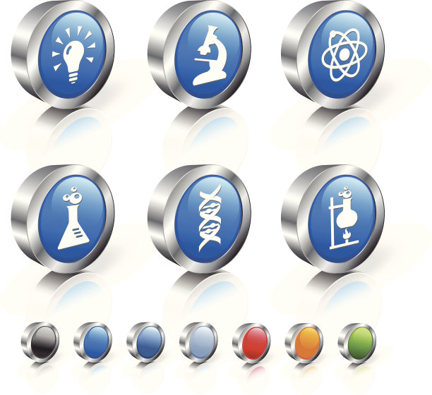 科学版税免费矢量图标集图片下载