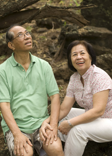 快乐的假期老人图片下载