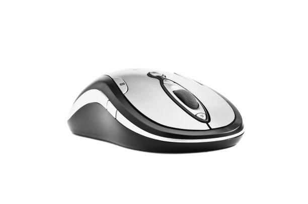 孤立的无线鼠标图片下载