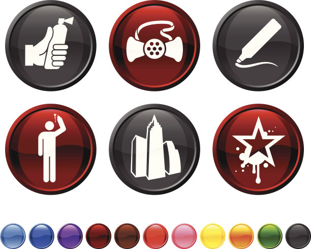 涂鸦艺术版税免费矢量图标集图片下载