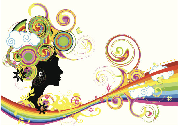 旋转波设计图片下载