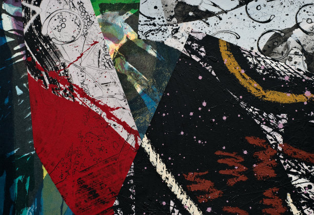 手绘纸拼贴图片下载