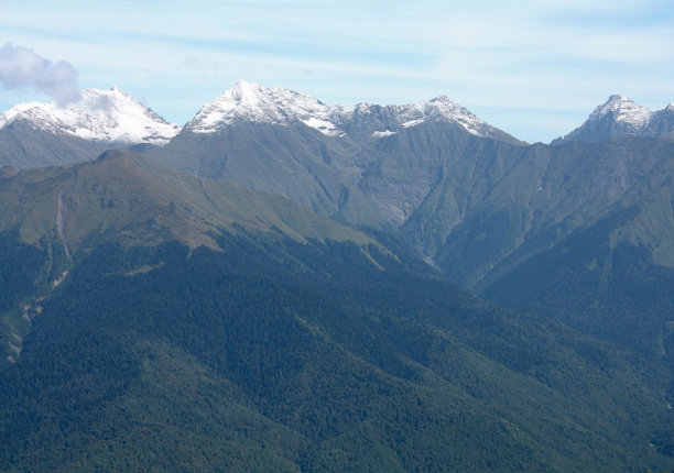 主要的高加索山脉图片下载