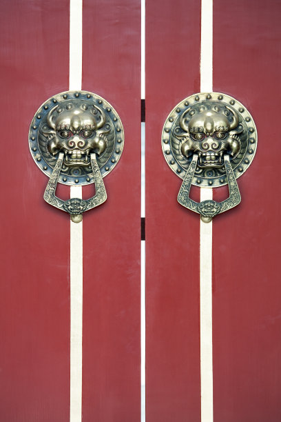 亚洲狮门门环图片下载