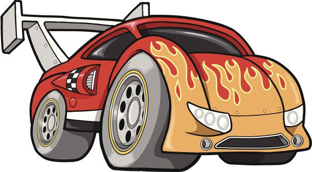 霍特罗德跑车赛车图片下载