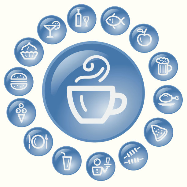 饮食按钮图片下载