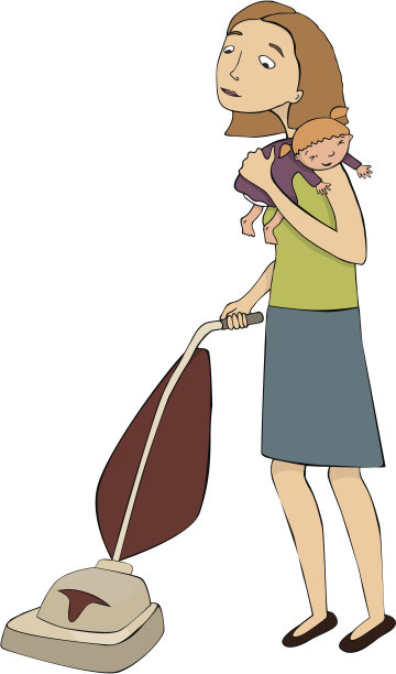 忙碌的家庭主妇图片下载