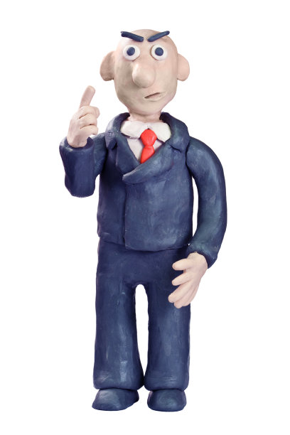 橡皮泥的商人图片下载