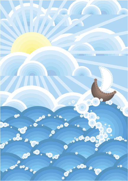 海上的船图片下载