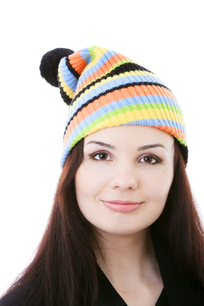 女孩友好微笑图片下载