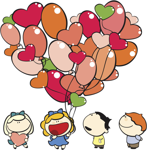 有趣的孩子#15 -情人节图片下载