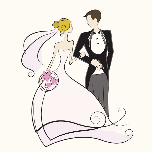 新娘和新郎图片下载