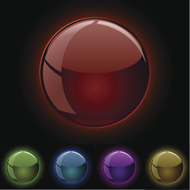 闪亮发光的球体图片下载