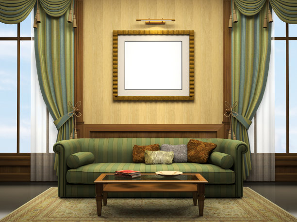 现代室内的一部分图片下载