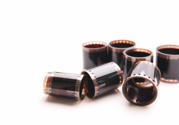 35毫米胶卷叠卷。图片下载