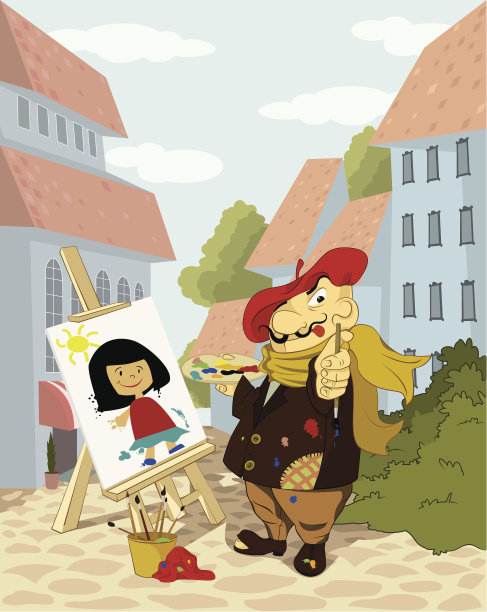 穷画家图片下载