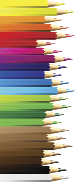 彩色铅笔或蜡笔图片下载