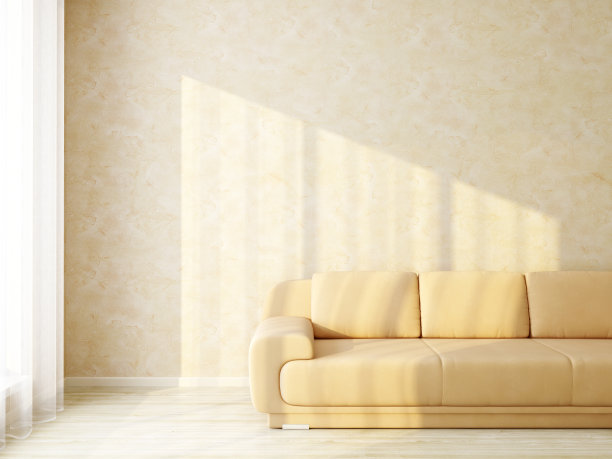 阳光在现代室内房间图片下载