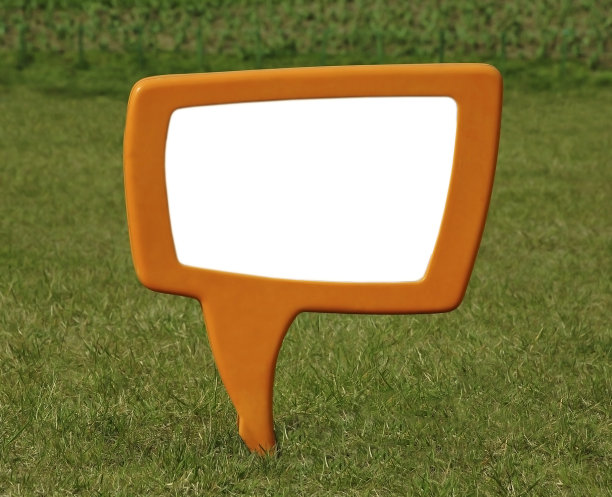 空白的路标。图片下载