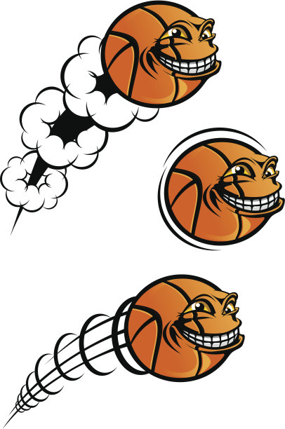 会飞的篮球素材图片