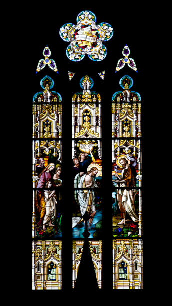 圣约翰浸礼会天主教堂，萨凡纳乔治亚图片下载