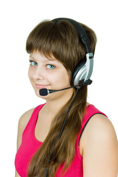 女孩在耳机图片下载
