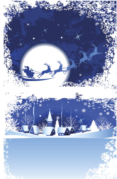 圣诞节的窗口。图片下载