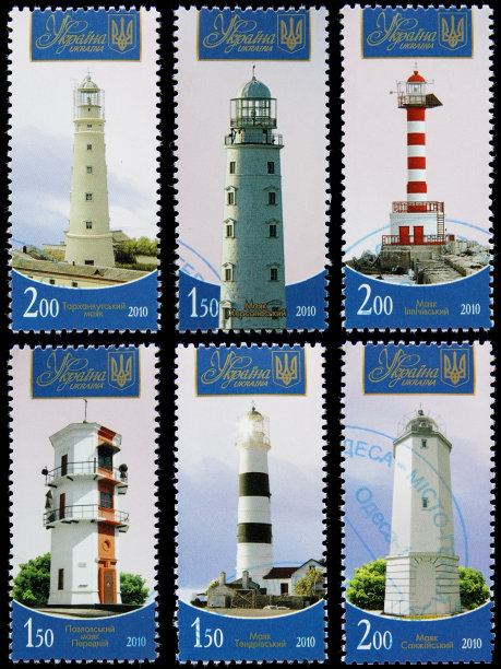 灯塔邮资图片下载