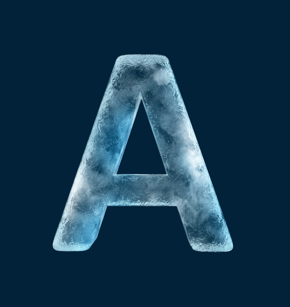 将字母A糖化图片下载