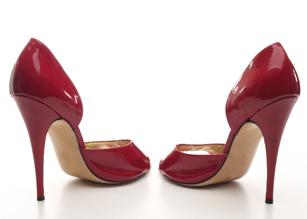 性感的红色高跟鞋图片下载