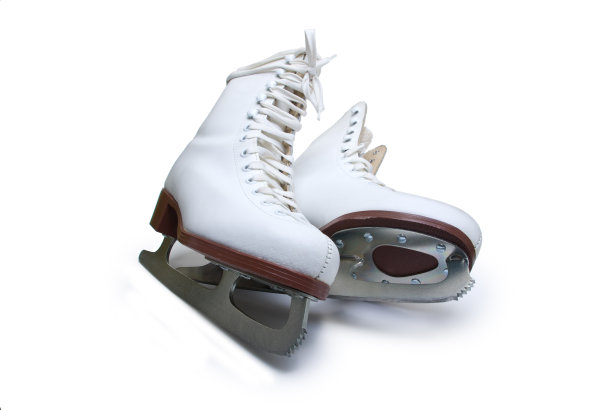 花样滑冰鞋。图片下载
