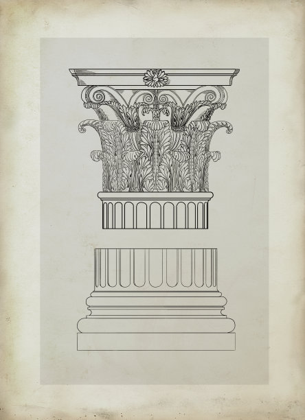 古老的希腊列图片下载