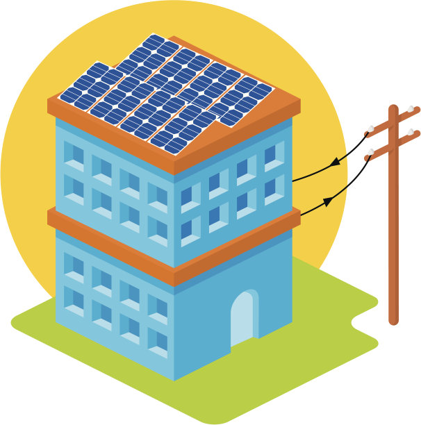 太阳能房屋图片下载