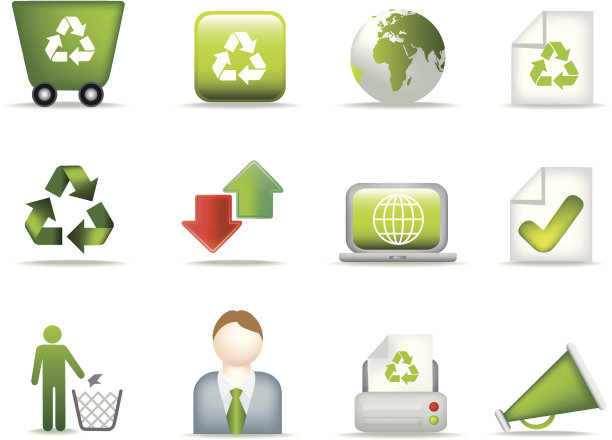 商业图标系列保存在办公室图片下载