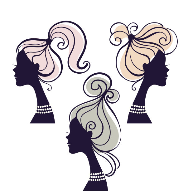 漂亮女人的轮廓图片下载