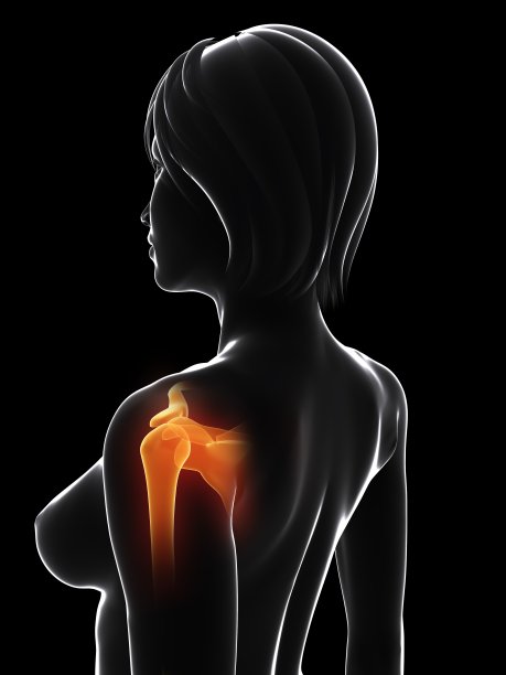 痛苦的肩膀图片下载